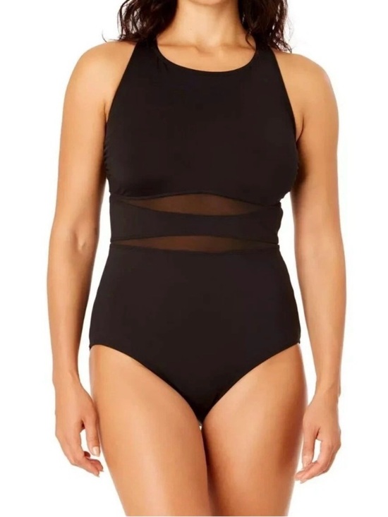 Lands' End Other - Lands End high neck swimsuit black